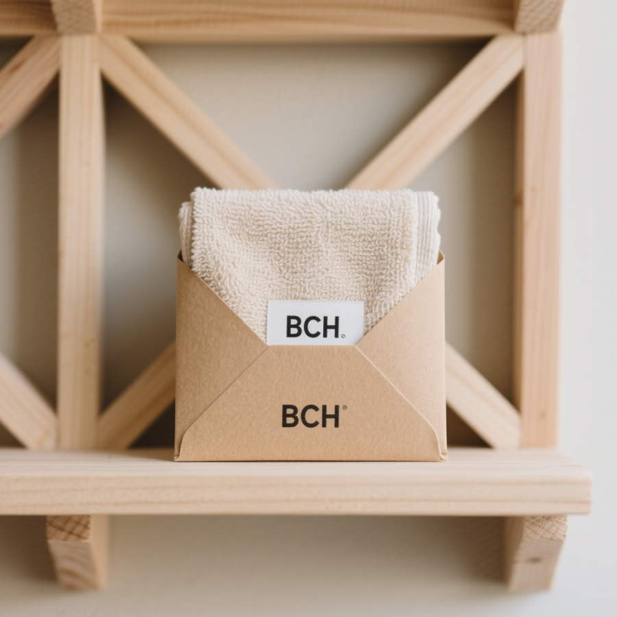 Towel Labels & Tags & Packaging