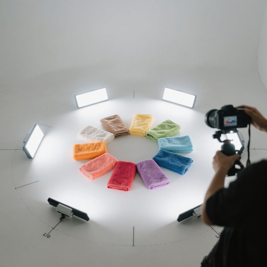 Towel Product Photography